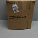 Heated Electric Blanket - Soft Flannel Electric Throw Heating Blanket with 6 Heat Settings Full Size 77"  84" Gray - Velvet & Sherpa