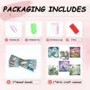 2 x JJBSWYMT 6 Pack Special Shape Diamond Painting Kits for Adults Beginners, 5D Animals Diamond Art Kits,DIY Diamond Dots with Diamond Gem Art and Crafts, Home Wall Decor 12 x12 Inch (YX-01-1)