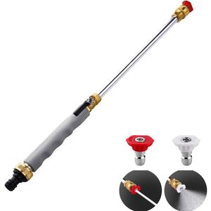 Belkid 2026 Upgraded Jet Nozzle Power Washer for Garden Hose, Includes 2 High-Pressure Nozzles and Quick Connectors | Hydro Jet High Pressure Washer Tools