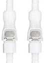 2Pcs 1/8" 3/16" 1/4" 1/8" 90 Degree Elbow Plastic Tube in-line Hose Quick Connector Disconnect Hose Barb insert Fittings with Shut-Off Valved in Quick Release Coupling(2 Male+ 2 Female) (1/4")