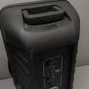 Pyle Portable Bluetooth PA Speaker System - 800W Outdoor Bluetooth Speaker Portable PA System w/ Microphone In, Party Lights, USB SD Card Reader, FM Radio, Rolling Wheels - Remote Control