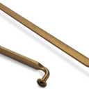 KOMOTIA 10 Pack 10 Inch Cabinet Pulls Antique Brass Kitchen Cabinet Handles Zinc Alloy Drawer Pulls Solid Cabinet Hardware (10'' Hole Center (254mm))