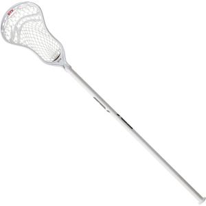 STX Stallion 700 Complete Lacrosse Stick A/M with Fiber Composite Handle (White)