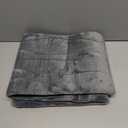 Buganda Memory Foam Bathroom Rug Mat 44x24, Extra Soft and Absorbent Bath Mats, Non-Slip and Machine Washable Bath Rugs for Bathroom Floor,Tub and Shower, Dark Grey