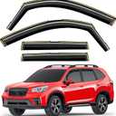 in-Channel Window Rain Guards Fit for Subaru Forester 2019 2020 2021 2022 2023 2024 Extra Durable Window Visors Window Deflectors Vent Visors Vent Shades Car Accessories-4 pcs 2-Q17