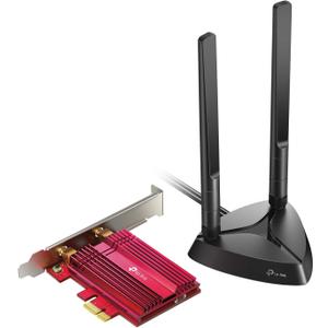 TP-Link WiFi 6 AX3000 PCIe WiFi Card (Archer TX3000E), Up to 2400Mbps, Bluetooth 5.3, 802.11AX Dual Band Wireless Adapter with MU-MIMO, OFDMA, Ultra-Low Latency, Supports Windows 11, 10 (64bit)