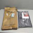 Pyle 19-Inch 1U Server, Vented Shelves for Good Air Circulation Cantilever Wall Rack, Universal Device, Cabinet Shelf, Computer Case Mounting Tray, Black (PLRSTN14U)