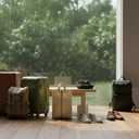 6pcs Portable Shoe Organizer, Travel Pouches with Zipper, Golf Shoe Bags, Clothes Bags, Soccer Cleats Bag Shoe Pouch for Gym, Waterproof, Odor-Resistant (Khaki)