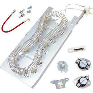Dryer Heating Element Assembly for Whirlpool Duet Dryer WED8000DW4 YWED5100HW1 WED8300SW2 WED7500GW0 YGEW9200LW2 YGEW9868KL2 7EWED5550YW0