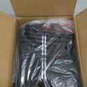 ZELUS Weighted Vest, 6lb/8lb/12lb/16lb/20lb/25lb/30lb Weight Vest with Reflective Stripe for Workout, Strength Training, Running, Fitness, Muscle Building, Weight Loss, Weightlifting (Black) 
(12 lb)