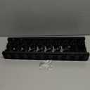 Hat Organizer for Baseball Caps Hold Up to 40 Hats, 2 Pack Hat Rack for Wall, Strong Adhesive Hat Storage Display Holder for Closet Door and Wall (Black)