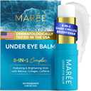 MAREE Under Eye Balm Stick Hydrating  Retinol Caffeine Under Eye Brightener Stick for Older Women  Collagen Undereye Cream for Dark Circles & Wrinkles  Skin Care Treatment Moisturizer (0.28 Ounce (Pack of 1), Blue)