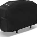 Griddle Cover for Blackstone 28 inch Griddle with Hood,[Upgraded Rip-Proof&Waterproof] Heavy Duty Grill Cover,Windproof 5483 Grill Cover for Blackstone 2 Burner Griddle with Strap and Air Vent