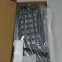 Aunginsy Rear Door Storage Pockets Box Compatible with Toyota FJ Cruiser 2007-2023 Aluminum Rear Door Side Storage Baffle Basket Bag Backseat Hanging Storage Box Trunk Organizer Expansion Accessories