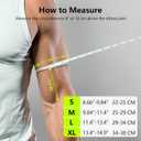 Copper Elbow Brace for Tendonitis and Tennis Elbow, 3D Knit Elbow Compression Sleeve with Adjustable Strap for Arthritis, Golfers, Bursitis, Elbow Pain Relief, Weightlifting, Fit for Men & Women (Black, Medium)