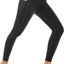 MIRITY 4 Pack Yoga Leggings with Pockets for Women - High Waist Tummy Control Pants for Workout (S)