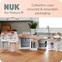 NUK for Nature Simply Natural Pacifier, 0-6M