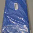 Blue 12 Pack Plastic Tablecloths 84" Disposable Round Table Cloth Plastic Table Cover for Party Disposable Tablecloths