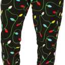 Tipsy Elves Christmas Joggers for Women - Comfy Christmas Sweat Pants for The Holidays - Classic Winter Designs (M)