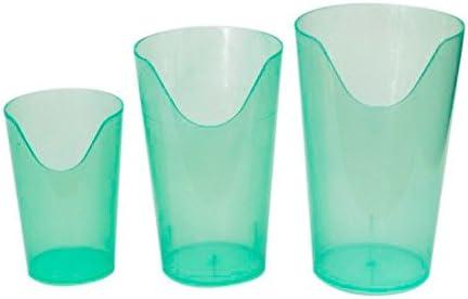 Providence Spillproof Nosey Cups 3 Pack - Set Includes 4 Oz., 8 Oz. And 12 Oz. Sizes (3 Piece Assortment)