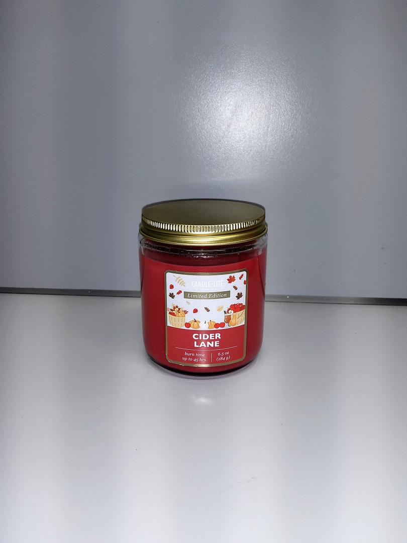 Cider Lane 6.5oz Jar Candle, Pack of 3
