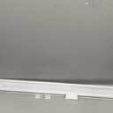 No Drill Cordless Vinyl Mini Blinds,White,39.5" W x 64" H | 1",No Tools,Horizontal Window Blinds,Light Filtering,Indoor Windows