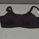 Avidlove Wireless Bras for Women Seamless Push Up Full Coverage Bra Mesh Comfy Bralette Tshirt Everyday Bras (3X-Large, Black)