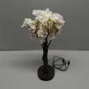 Hairui Lighted Cherry Blossom Tree Battery Operated 18IN 40 Warm White LED Artifical Bonsai Tree with Timer USB Plug for Wedding Party Spring Christmas Home Decoration (Pink)