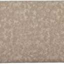 J&V TEXTILES Medallion Embossed Kitchen Mat Cushioned Anti Fatigue Floor Mat, Thick Non Slip Waterproof Kitchen Rugs and Mats, Standing Mat for Kitchen,Floor,Desk,Sink,Laundry, (Beige, 20"L x 39"W x 0.6"Th)
