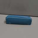 Mr. Pen Silicone Pencil Pouch, Teal Pencil Case, Aesthetic Pencil Bag for Women, Makeup Pouch