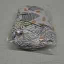 Round Vinyl Fitted Tablecloth with Flannel Backing Elastic Edge Design Table Cover Waterproof Oil-Proof PVC Table Cloth Stain-Resistant Best for 37"-44" Round (Floral)