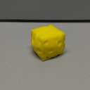 Yellow Cheese Squishy Slow Rising, Squishy Squeeze Cheese Block, Soft Novelty Toy, Stress Balls for Adults Rebounding Sensory Squishys Cheese (2.16in)