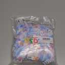 LQSZ Girls Summer Smocked Dress Short Sleeve Ruffle Dresses Casual Printed A-line Sundress for Toddler 12 Years