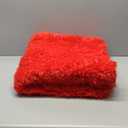 Amearea Premium Soft Fluffy Area Rug Modern Shag Carpet, 3x5 Feet, Fuzzy Shaggy Rugs for Bedroom Living Room Teen Apartment Decor, Comfortable Indoor Furry Dorm Carpets, Red