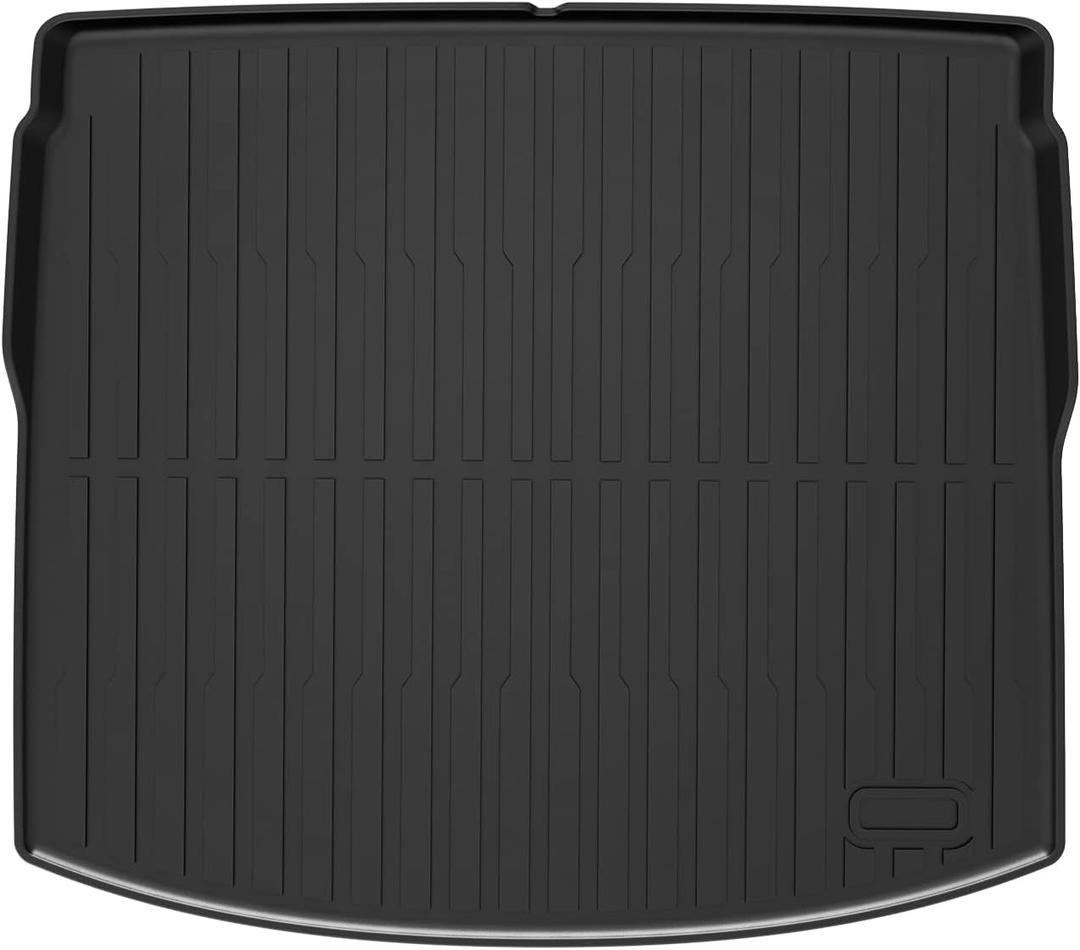 Powerty Trunk Mat for 2017-2021 2022 Honda CRV CR-V Accessories Cargo Mats in Upper Position TPE All Weather Cargo Liner Heavy-Duty Trunk Liners