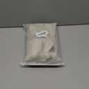 HWY 50 Cream White Chenille Throw Pillow Covers 20x20 Inch with Triple Buttons, Soft Farmhouse Accent Decorative Cushion Cases for Couch Sofa Bed Living Room Pack of 2