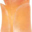Spantik Tulip Shape Himalayan Pink Salt Lamp | Hand-Carved Rock Salt Flower Lamp | Natural Salt Night Light Desk Lamp for Home Office Decor | Himalayan Salt Lamps Sourced from Pakistan