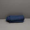 Yoofoss Muslin Blanket 100% Organic Cotton Throw Large 50" x 60" for Bed Couch Summer Gauze Blanket for Adults Lightweight and Breathable Dark Blue