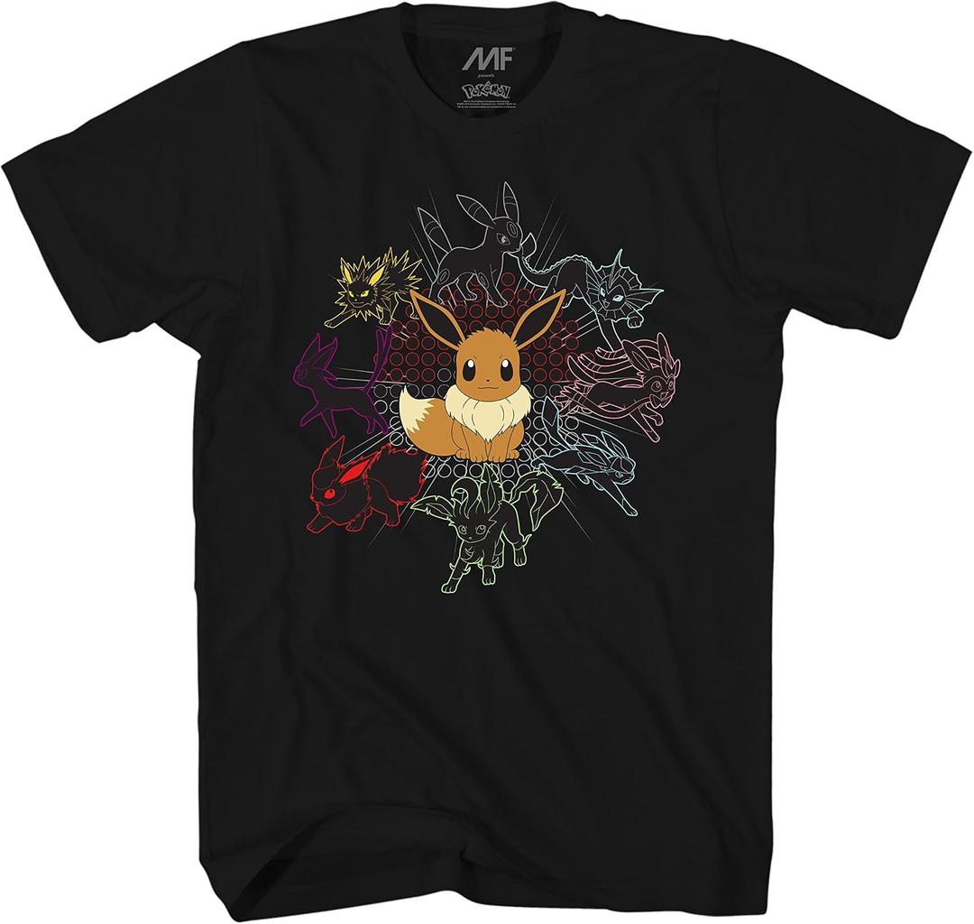 Pokmon Mono Eeveeloutions Eevee T-Shirt, SM