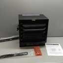 CTSC 10000W Electric Garage Heater, 240v Hardwired Fan-Forced Shop Heater with Digital Thermostat, Remote Control and Timer, ECO Function, Voltage Display Design, Ideal for Workshop, ETL Listed