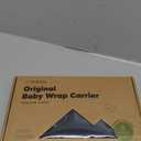 KeaBabies Baby Wrap Carrier - All in 1 Original Baby Carrier Newborn to Toddler Sling, Easy to Wear, Hands Free Bonding, Lightweight, Breathable Infant Wraps (Midnight) (One Size (Pack of 1))