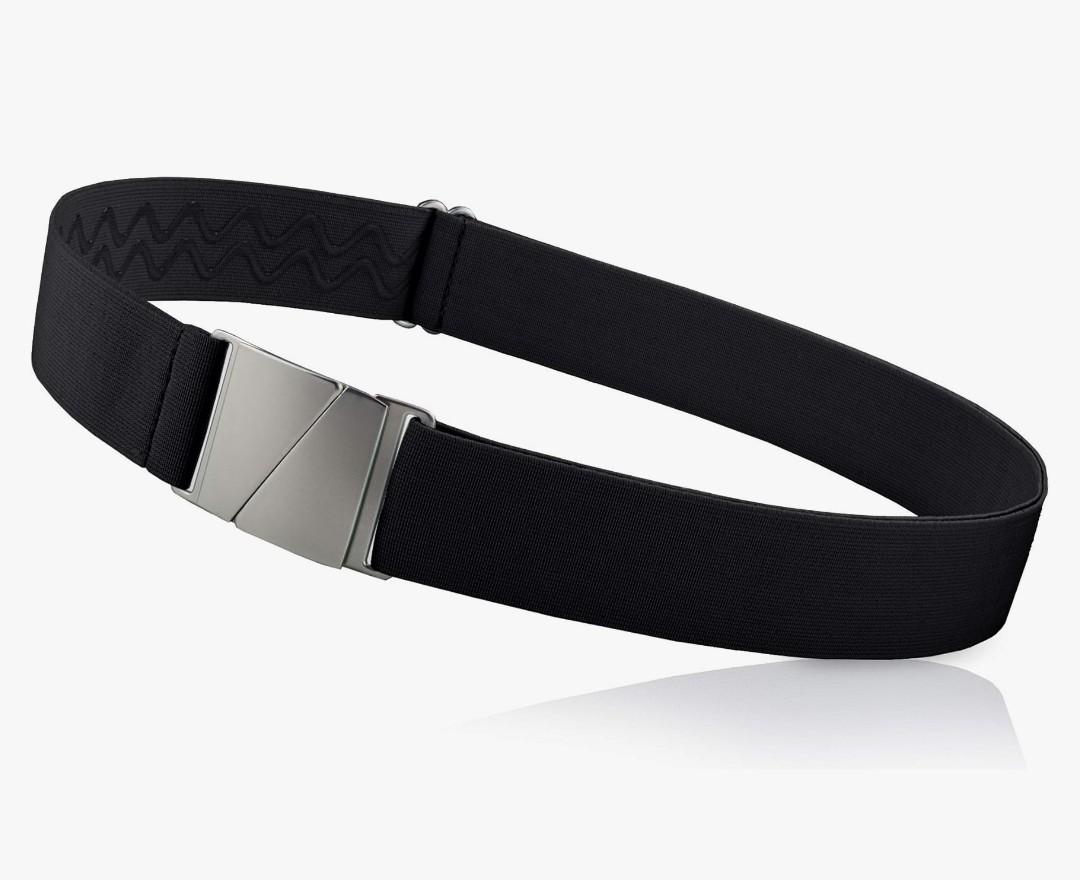 ONE-BELT No Show Invisible Elastic Belts for Women & Men 1.30" inch adjustable Non Slip Zero Bulk. Designed in USA.