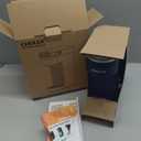 CHULUX Single Serve Coffee Maker for K Cups, One Cup Coffee Machine for Travel Mug, Fast Brewing, Auto Off, Matte Navy