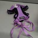 rabbitgoo Cat Harness and Leash for Walking, Escape Proof Soft Adjustable Vest Harnesses for Cats, Easy Control Breathable Reflective Strips Jacket, Light Purple, XS