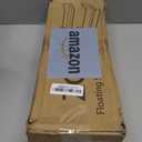 Yanwoo 304 Stainless Steel 4ft Garden Hose with Female to Male Brass Connector, 18mm Outer Diameter Flexible & Lightweight Heavy Duty Short Water Hose for Outdoor (4 Feet)