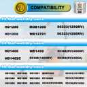 5 Pack VF3502 Replacement for Rigid Shop Vac Bags Size A, compatible with RIDGID 12-16 Gallon Wet/Dry Vacuums, High Efficiency Dust Filter Bags, Part# 23743