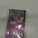 for Samsung S25 Ultra, for Samsung Galaxy S25 Ultra, Designed Flip Wallet Phone Case Cover, A20232 Purple Dragonfly 20232