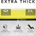 Large Workout Mat - 10mm Extra Thick Exercise Mat & Wide Yoga Mat, 72"x32"