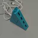 USB 3.0 Hub,4 Port USB Hub Tower,2ft Cable USB Splitter for Laptop, PC, Xbox One, PS4, PS5, iMac, Surface Pro, XPS, Desktop, Flash Drive, Mobile HDD (Blue)