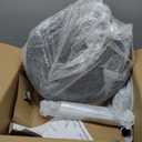 Grace & Grace Rolling Stool with Wheels and Back, Adjustable Heavy Duty Esthetician Chair Stool for Shop, Salon, Office and Home,Kitchen (Without Footrest, Black)